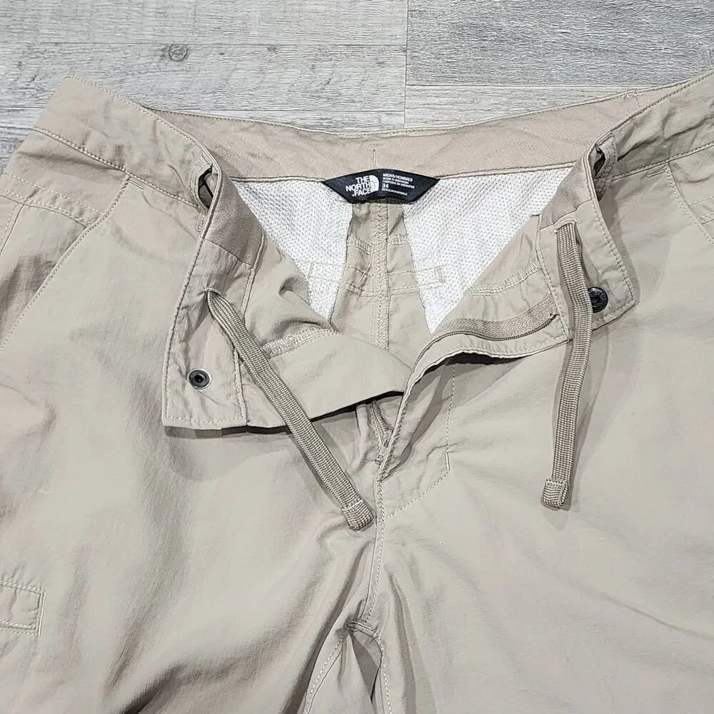 The North Face Shorts Men's Beige Outdoor Performance Chino Sizes 34